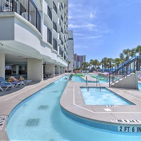 Airy Oceanfront Myrtle Beach Condo With Balcony 외부 사진