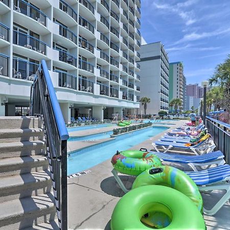 Airy Oceanfront Myrtle Beach Condo With Balcony 외부 사진