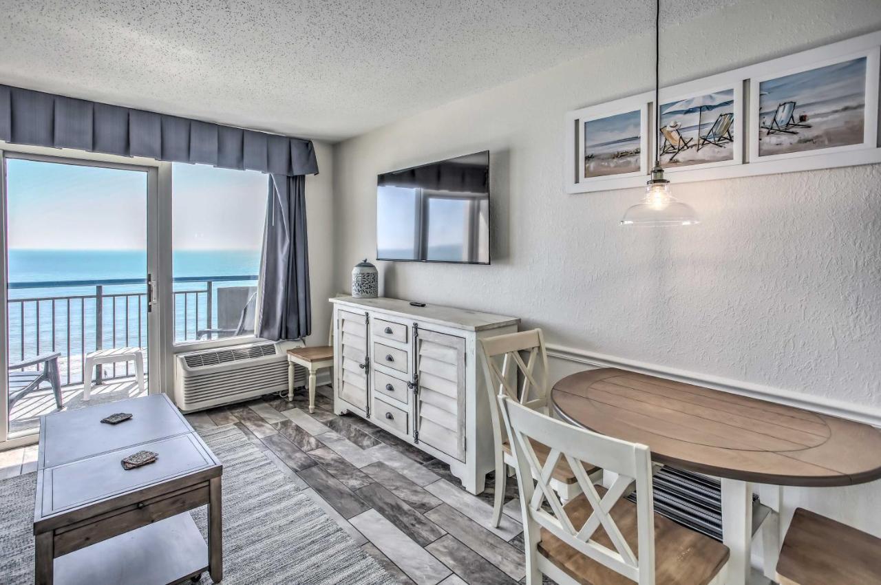 Airy Oceanfront Myrtle Beach Condo With Balcony 외부 사진