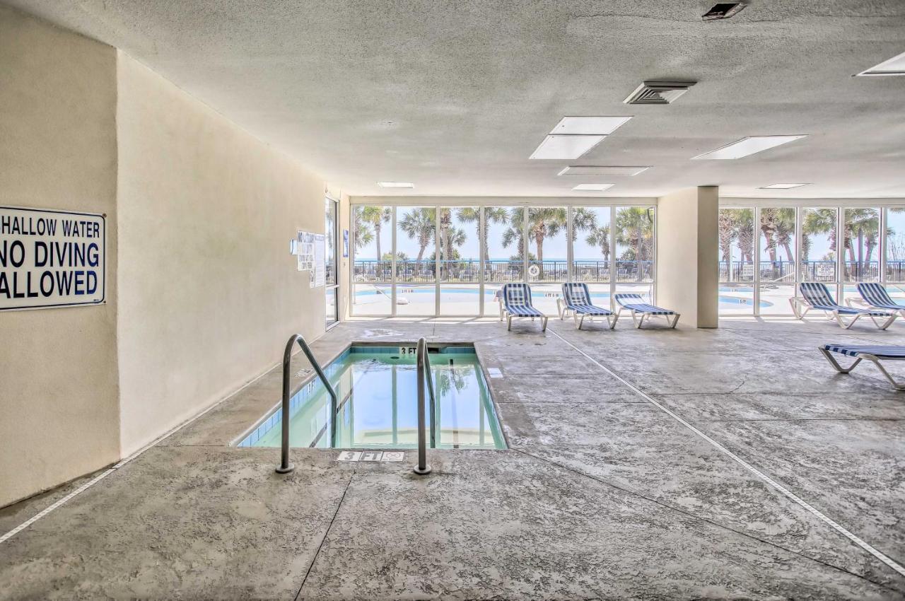 Airy Oceanfront Myrtle Beach Condo With Balcony 외부 사진