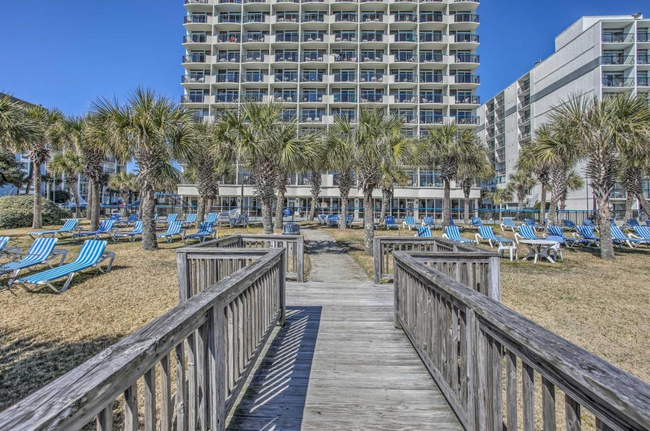 Airy Oceanfront Myrtle Beach Condo With Balcony 외부 사진