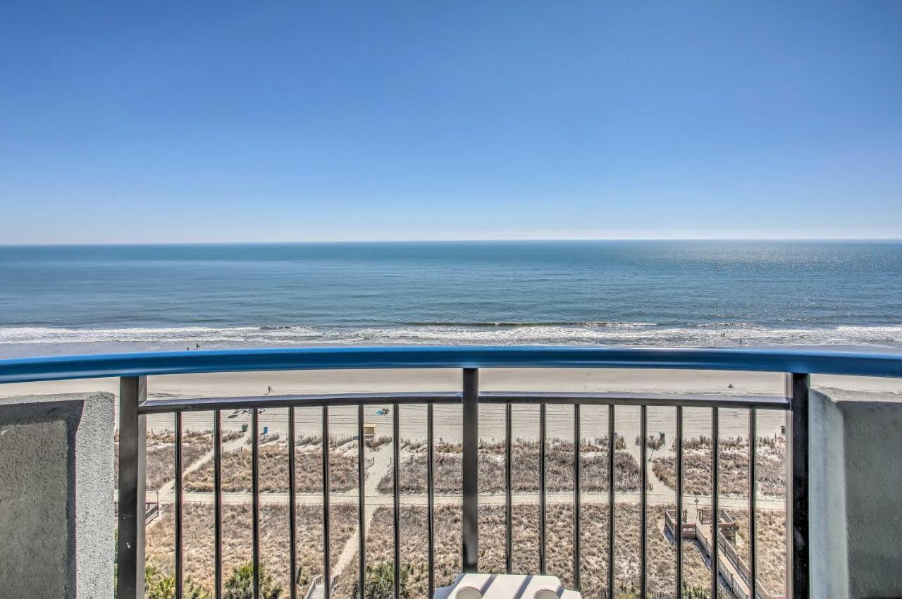 Airy Oceanfront Myrtle Beach Condo With Balcony 외부 사진