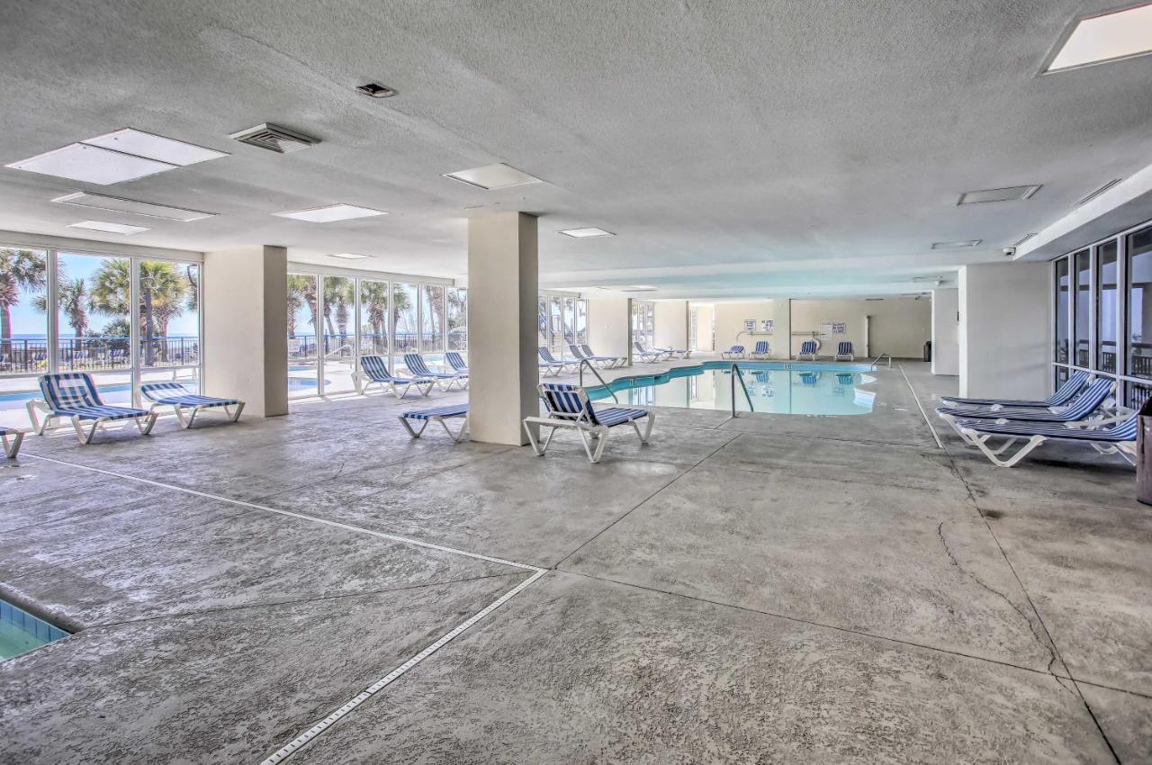 Airy Oceanfront Myrtle Beach Condo With Balcony 외부 사진