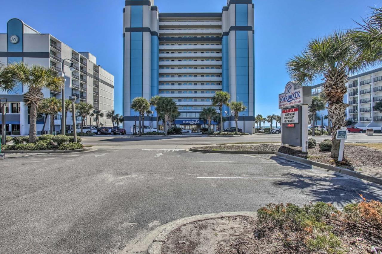 Airy Oceanfront Myrtle Beach Condo With Balcony 외부 사진